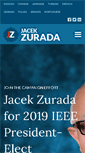 Mobile Screenshot of jacekzurada.org